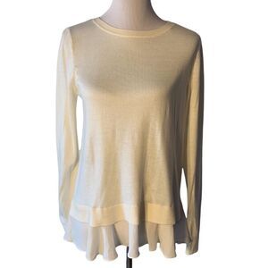 Loft Women’s Knit Long Sleeve Top size M